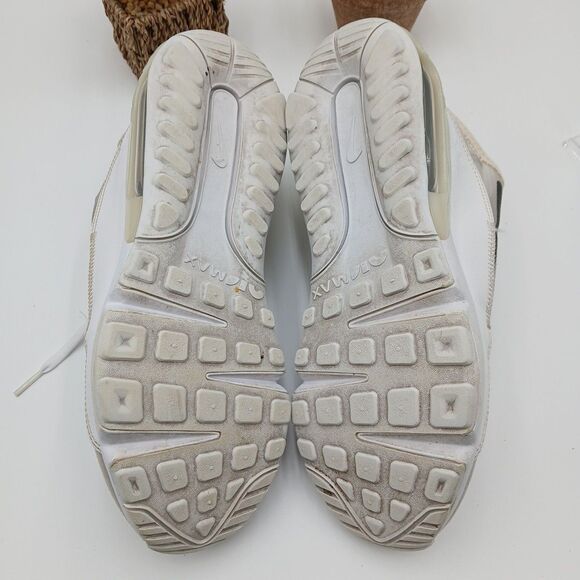 NIKE AIR MAX 2090 Women’s Running Shoes White Sz. 9 - Picture 6 of 9
